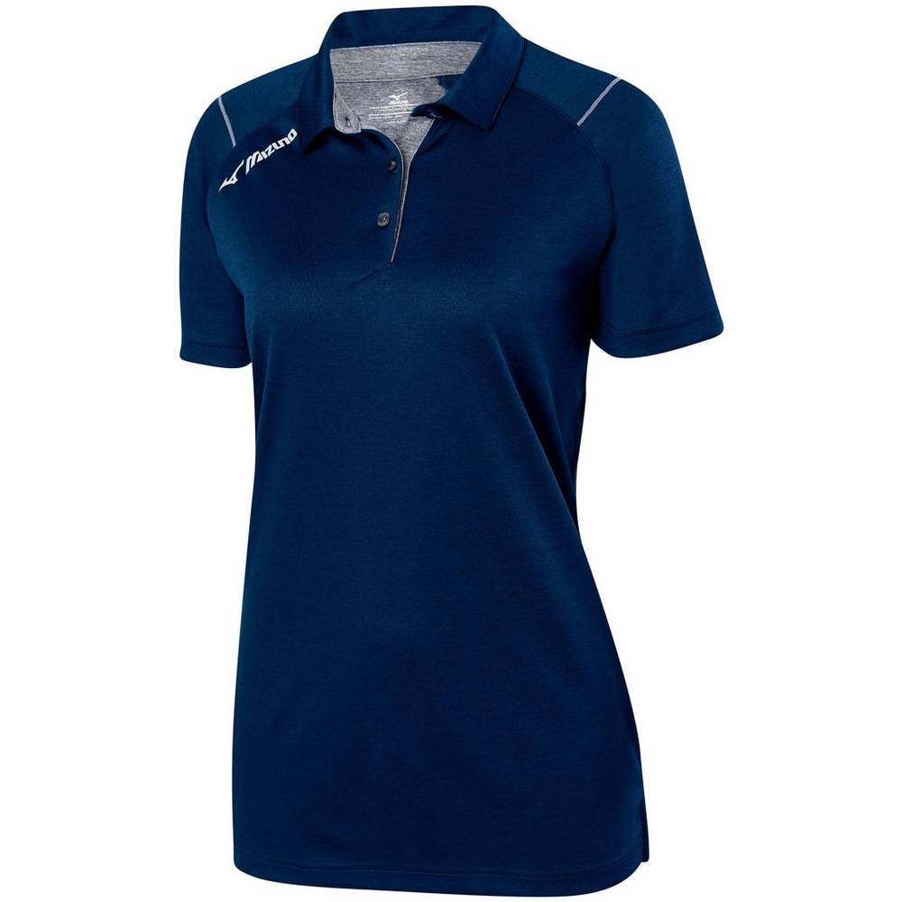 Mizuno - Bayan Polo Tişört - Lacivert Türkiye (AHINWS-310)